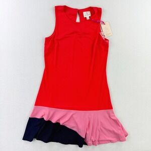 JULIE BROWN NYC Dress Size S Hot‎ Pink NWT Sheath Above Knee Length